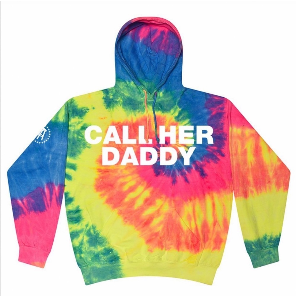 Call Her Daddy Tie Dye Hoodie